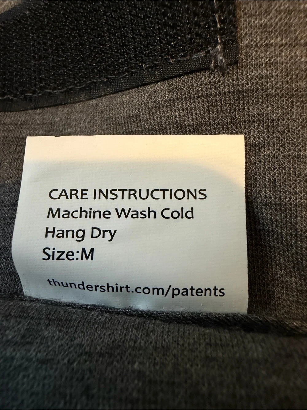 Thundershirt Gray Dog Anxiety Wrap
